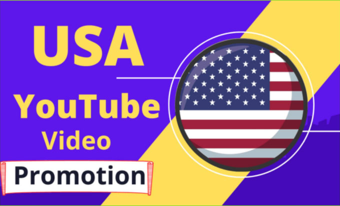 Gig Preview - Do USA youtube USA video promotion targeted real audience