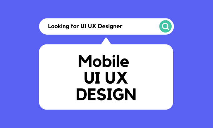 Gig Preview - Create modern mobile app UI UX design for ios and android