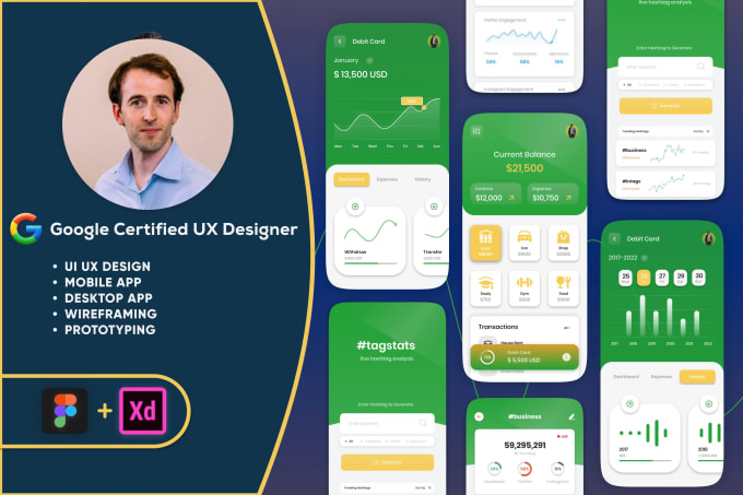 Bestseller - design UI UX for mobile app and web in figma