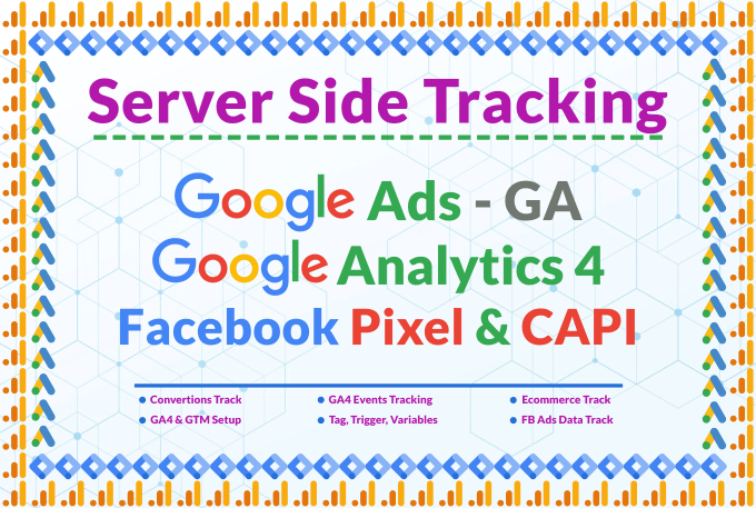 Gig Preview - Setup server side google ads conversion tracking, ga4, facebook conversion API