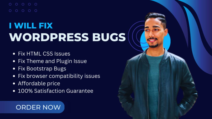 Gig Preview - Fix wordpress website errors, fix website issues and fix woocommerce bug