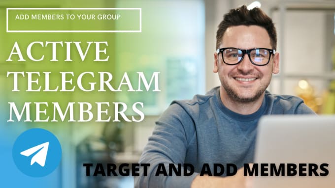 Gig Preview - Add active targeted telegram members to your group community