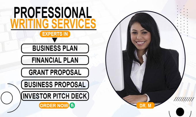 Gig Preview - Prepare a complete business plan with marketing and financial plan, proposal