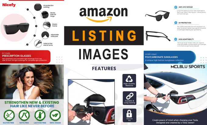 Gig Preview - Design amazon product listing images