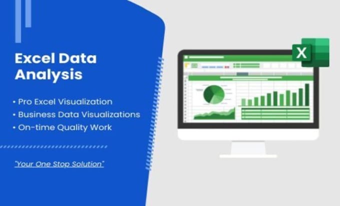 Gig Preview - Do business data analysis with visualizations in excel