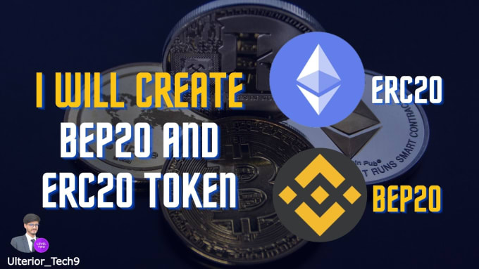 Gig Preview - Create erc20 bep20 token and smart contract