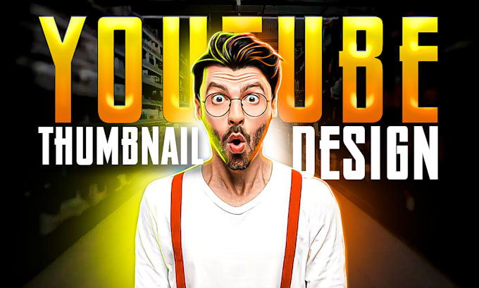 Gig Preview - Design professional youtube thumbnails