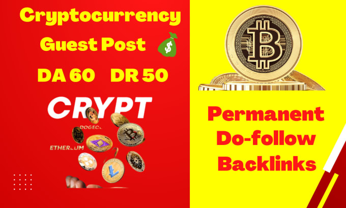 Gig Preview - Publish crypto, forex, bitcoin guest post with dofollow backlink