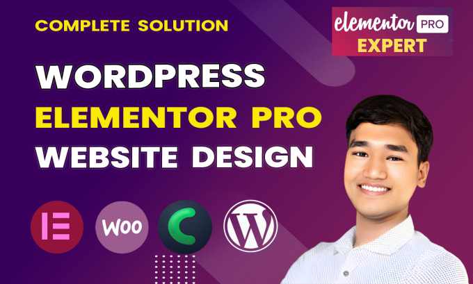 Gig Preview - Create wordpress website design using elementor pro and astra pro