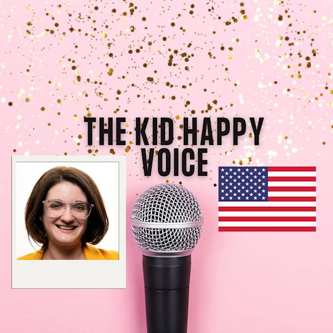 Gig Preview - Record a happy american kid voiceover