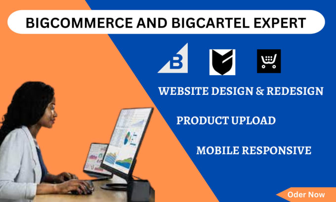 Gig Preview - Bigcommerce, big cartel, ecwid ecommerce website, store