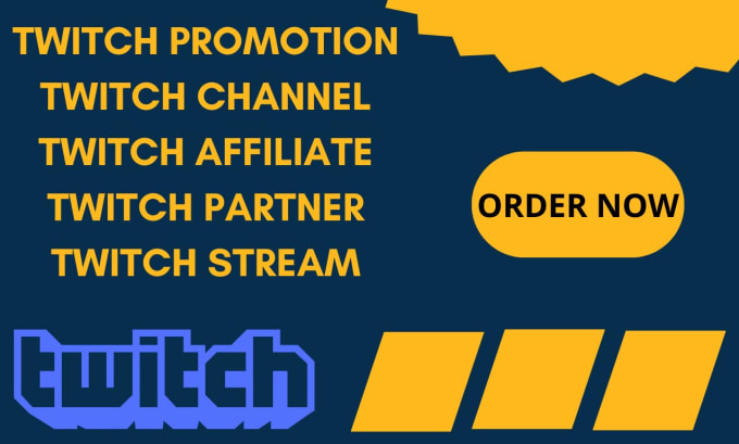 Gig Preview - Do organic twitch promotion to set twitch views for your partner