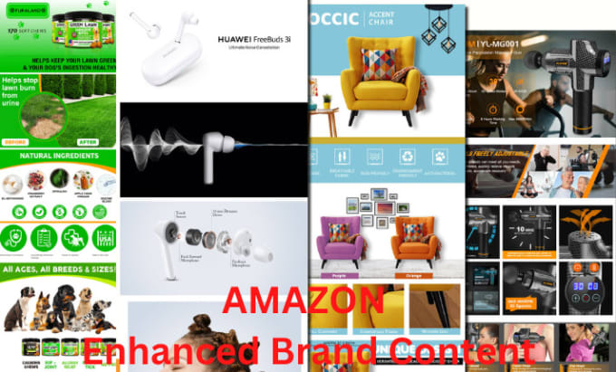 Gig Preview - Design amazon ebc enhanced brand content a plus pages