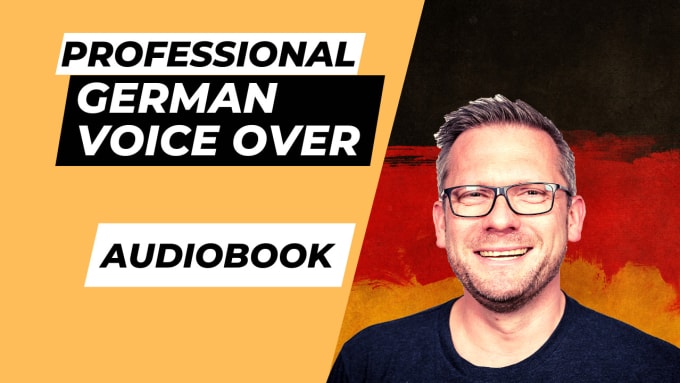 Gig Preview - Do german voice over and produce audiobook with a warm, deep voice