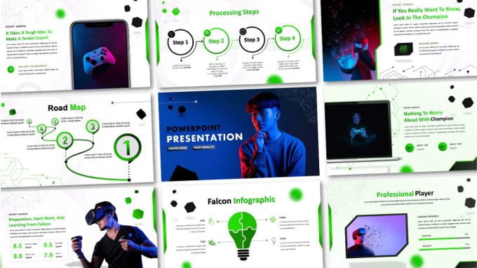 Gig Preview - Design powerpoint presentation, google slides, keynotes with animation