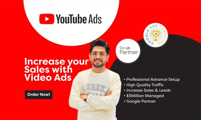 Gig Preview - Setup high quality youtube ads from scratch