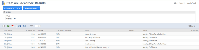 Gig Preview - Create or customize netsuite saved search