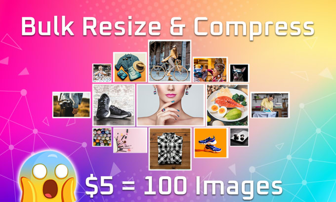 Gig Preview - Bulk resize and compress images doing image optimization