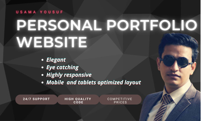 Gig Preview - Create and deploy an elegant static portfolio website