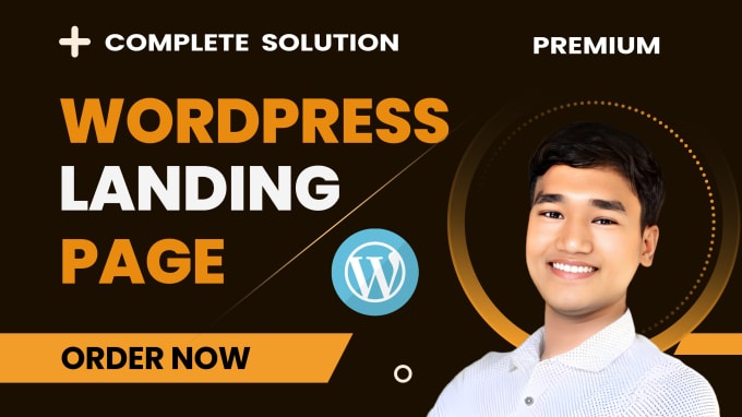 Gig Preview - Build wordpress landing page design or elementor pro landing page