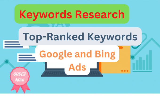 Gig Preview - Top ranked keywords research for your google ads and bing ads campaign