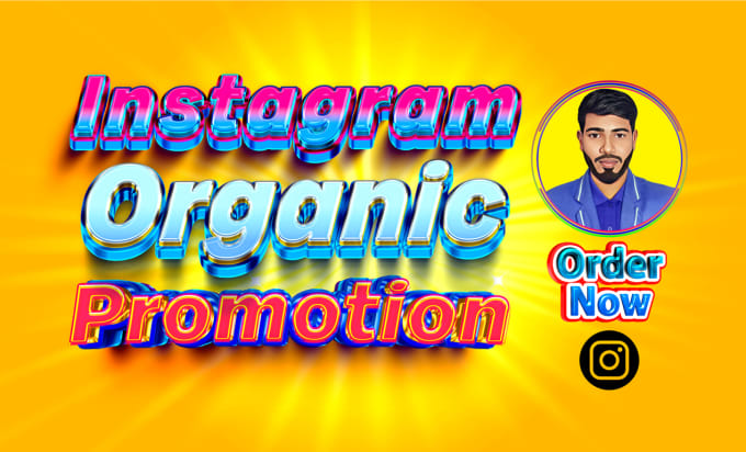 Gig Preview - Do instagram organic promotion and marketing for fast instagram growth