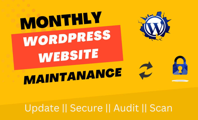 Gig Preview - Do wordpress website maintenance, wordpress updates and support