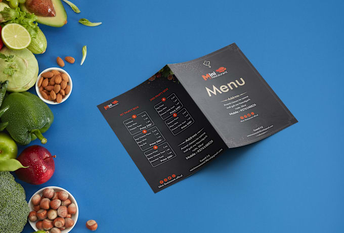 Bestseller - do menu design, food menu and restaurant menu design