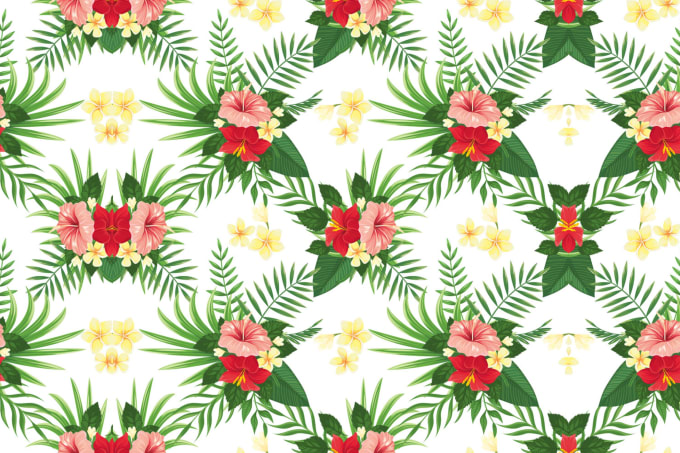 Gig Preview - Design unique seamless pattern, textile pattern or floral pattern design