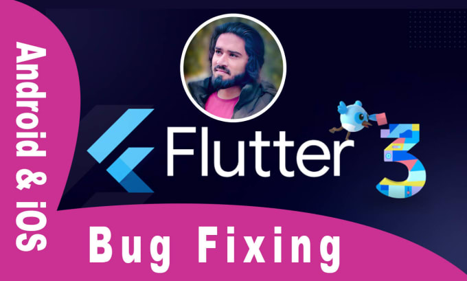 Gig Preview - Fix bugs in flutter app as a flutter mobile app developer