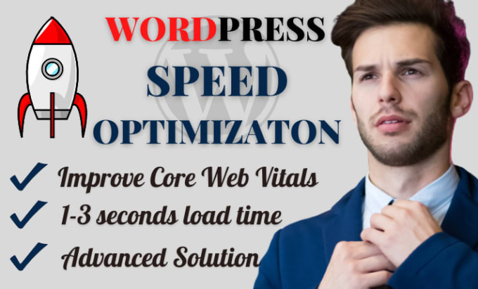 Gig Preview - Do wordpress speed optimization and speed up wordpress website