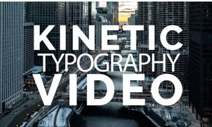 Gig Preview - Create kinetic typography video and text animation for you