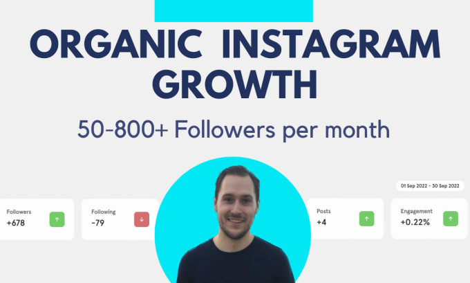 Gig Preview - Organically grow your instagram account