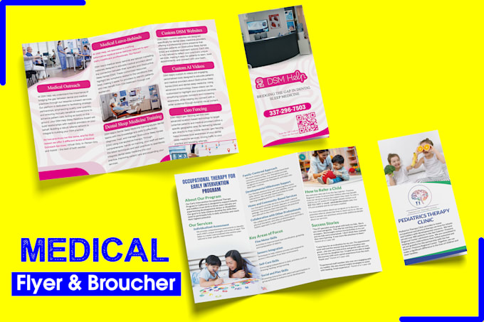 Gig Preview - Design professional dental, pharmacy, healthcare, medical flyer design or poster