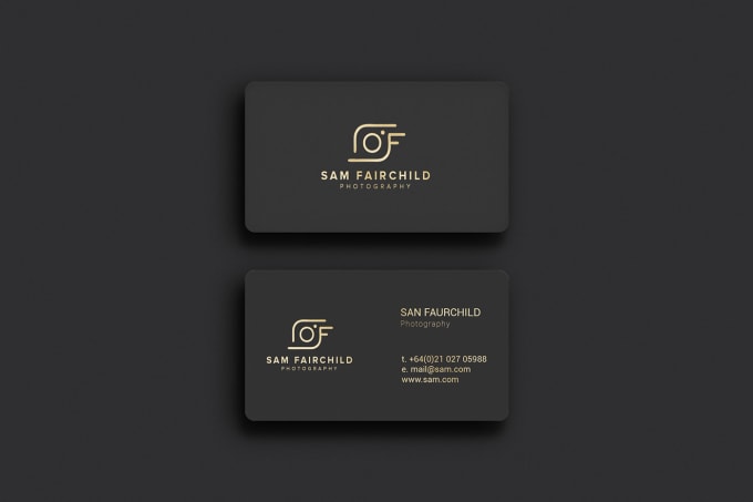 Gig Preview - Design unique minimalist business cards in 24 hours