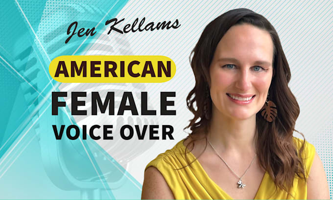 Gig Preview - Record a natural, professional american female voice over or narration