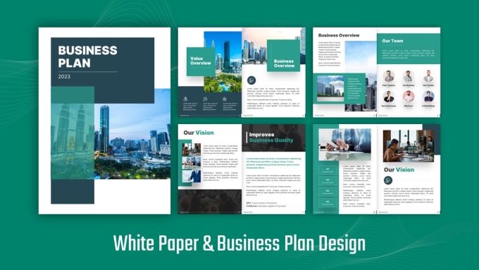 Gig Preview - Design a white paper or business plan within 24 hours