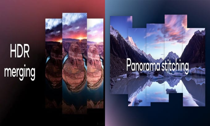 Gig Preview - Stitch, fix and edit seamless panoramas from your photos