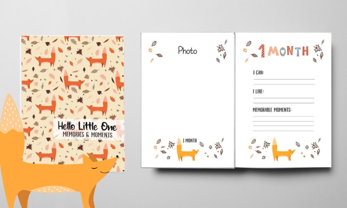 Bestseller - create super cute printable birth diary