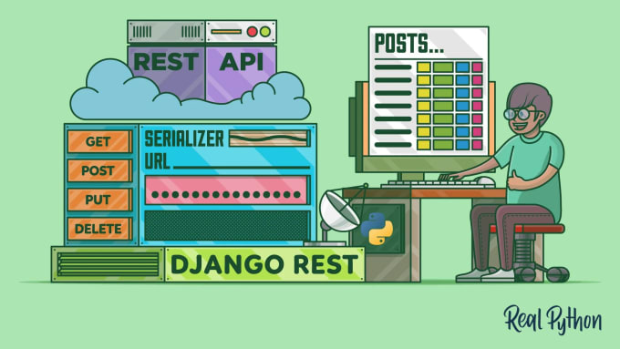 Gig Preview - Devlop your backend API using the django rest framework