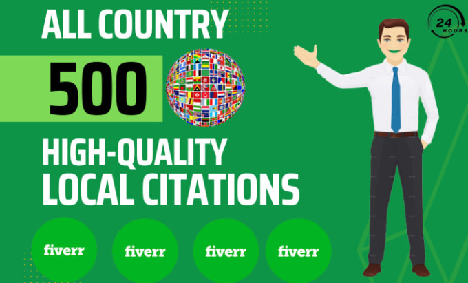 Gig Preview - Do 500 local citations and directories for any country