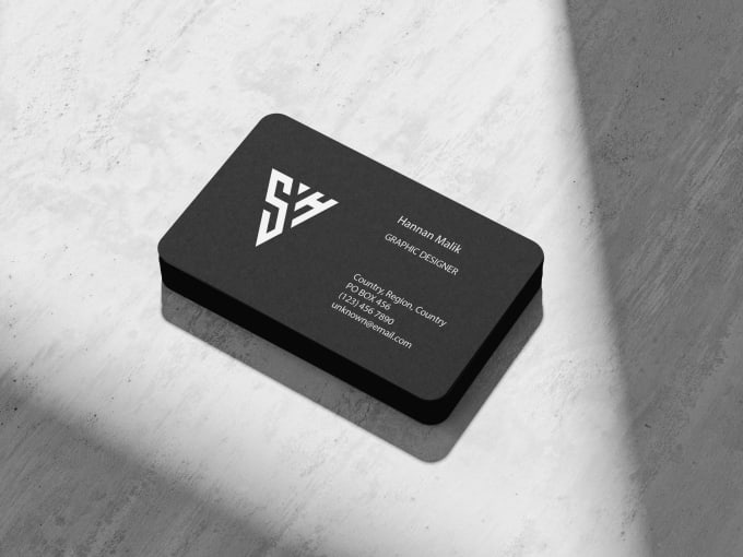 Gig Preview - Design amazing minimal and luxury business card