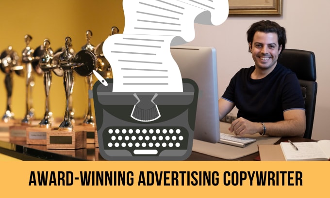 Gig Preview - Be your award winning copywriter