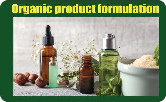 Gig Preview - Develop organic and vegan cosmetic product formulation