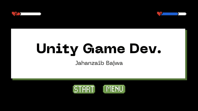 Gig Preview - Develop a 2d game in unity