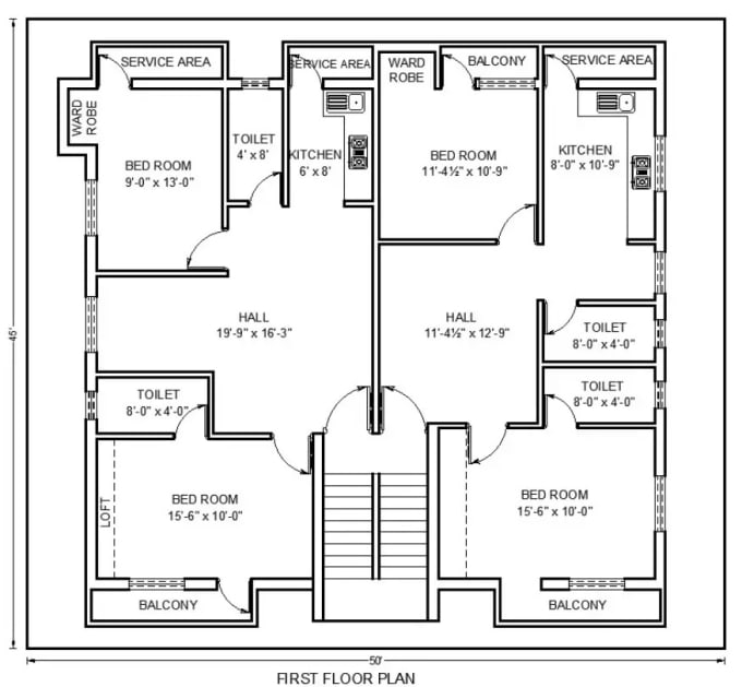 Gig Preview - Draft or redraw 2d architectural floor plans and blueprints in autocad