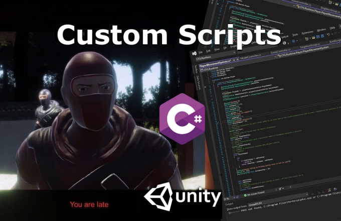 Gig Preview - Create custom script or small system for your unity game