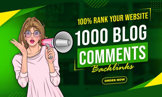 Gig Preview - Do 1000 dofollow blog comments backlinks