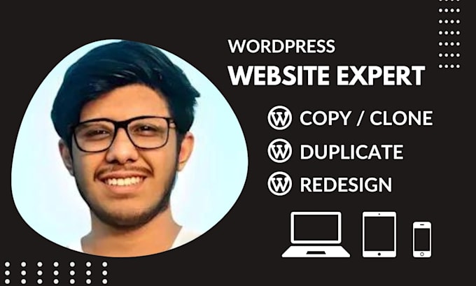 Gig Preview - Design, redesign, clone, or migrate your wordpress website