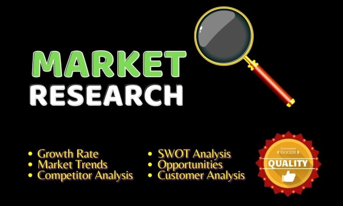 Gig Preview - Do market research, competitors analysis, swot reports